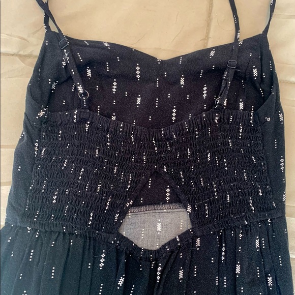 Black patterned SO Sun Dress, size S - Picture 2 of 4